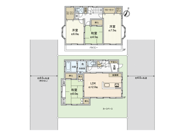 ふじみ野市富士見台 戸建 間取り ふじみ野市富士見台 戸建 間取り