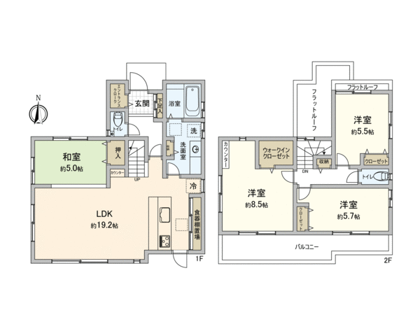 富士見市渡戸1丁目 新築戸建 間取り 富士見市渡戸1丁目 新築戸建 間取り