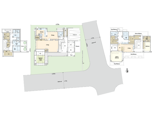 田園調布3丁目 戸建 間取り 田園調布3丁目 戸建 間取り