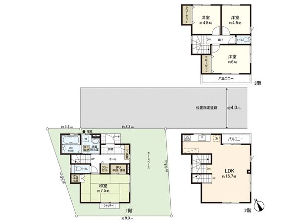 川口市大字小谷場 間取り 川口市大字小谷場 間取り