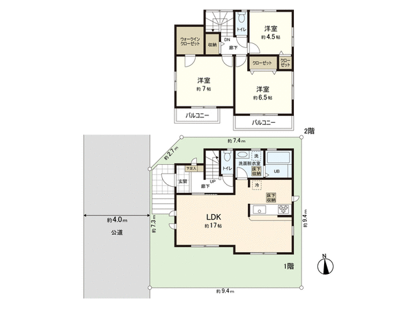 川口市大字道合 間取り 川口市大字道合 間取り