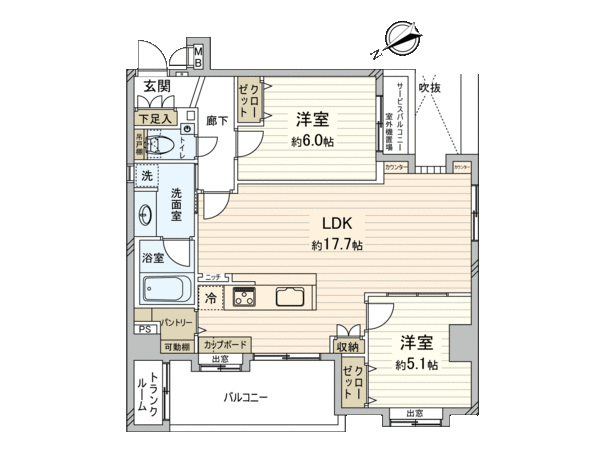 モリス横浜山下町 間取り モリス横浜山下町 間取り