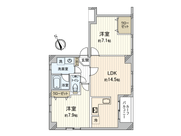 デュオスカーラ横濱山下町 間取り デュオスカーラ横濱山下町 間取り