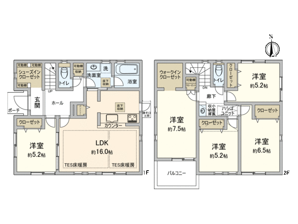 中区本牧大里町 新築戸建 間取り 中区本牧大里町 新築戸建 間取り