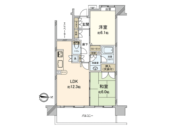 グーディッシュ竹の塚弐番館 間取り グーディッシュ竹の塚弐番館 間取り