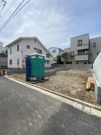 足立区千住緑町2丁目 1号棟 着工前現地土地写真 足立区千住緑町2丁目 1号棟 着工前現地土地写真
