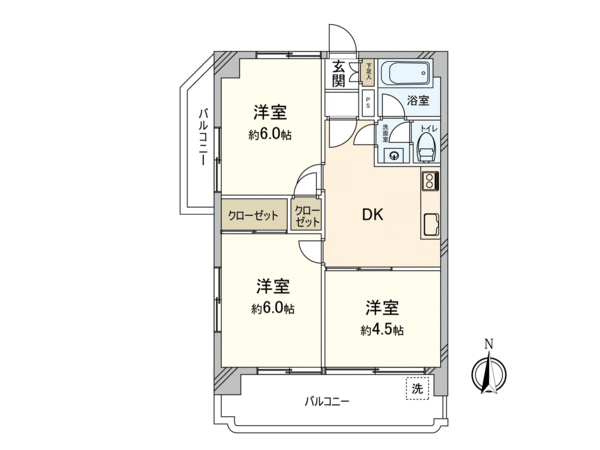 スターハイツ西新井 間取り スターハイツ西新井 間取り