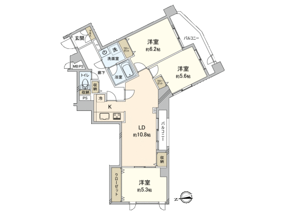 アドリーム西新井 間取り アドリーム西新井 間取り