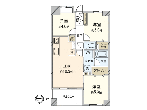 レーベンハイム竹ノ塚ヴィナロス 間取り レーベンハイム竹ノ塚ヴィナロス 間取り