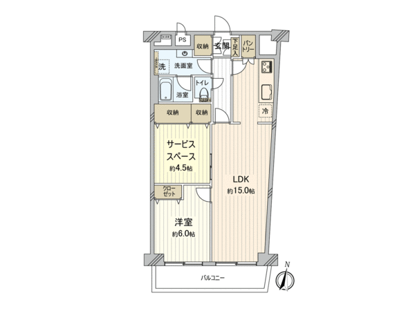 日商岩井北浦和マンション A棟 間取り 日商岩井北浦和マンション A棟 間取り