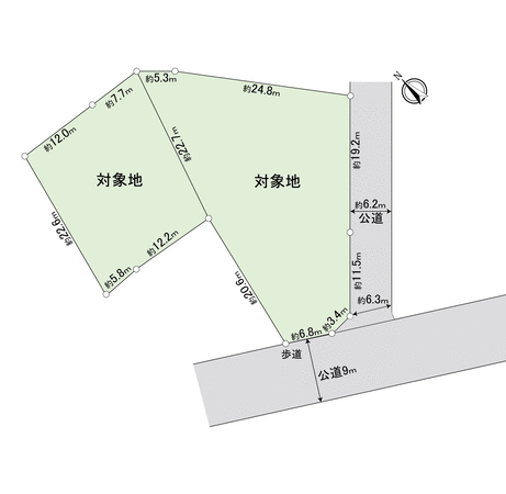 つくば市吉瀬 土地 地形図 つくば市吉瀬 土地 地形図