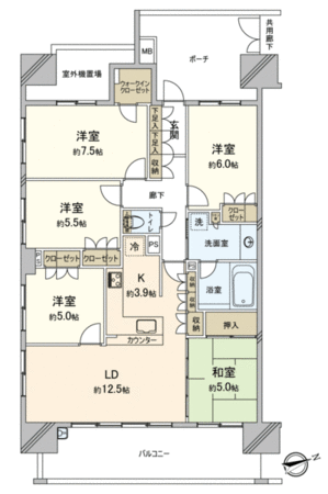 LEBEN THE TSUKUBA Green Premium 間取り LEBEN THE TSUKUBA Green Premium 間取り