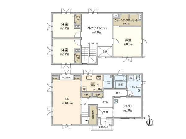 つくば市研究学園7丁目戸建 間取り つくば市研究学園7丁目戸建 間取り