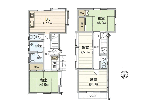 保土ケ谷区初音ケ丘 戸建 間取り 保土ケ谷区初音ケ丘 戸建 間取り