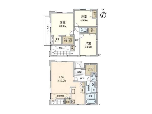 保土ケ谷区瀬戸ヶ谷(新築1号棟) 間取り 保土ケ谷区瀬戸ヶ谷(新築1号棟) 間取り
