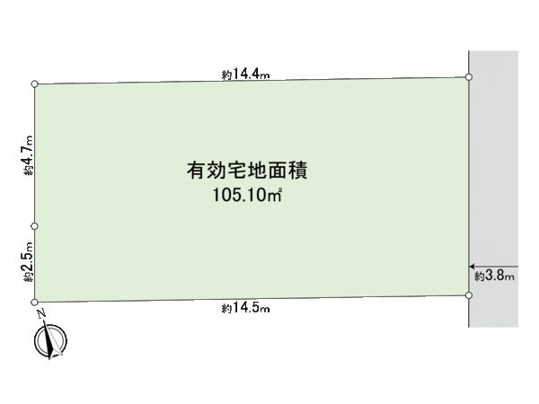 西新橋3丁目 土地 地形図 西新橋3丁目 土地 地形図