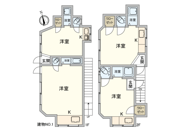 練馬区小竹町1丁目アパート(ベルタウン小竹向原) 間取り 練馬区小竹町1丁目アパート(ベルタウン小竹向原) 間取り