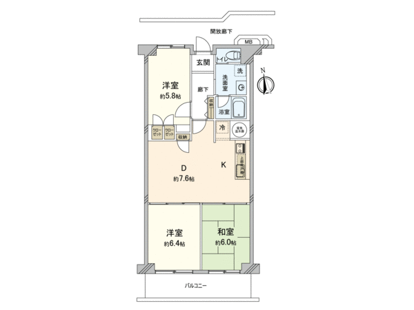 第弐春日部サンハイツ 間取り 第弐春日部サンハイツ 間取り