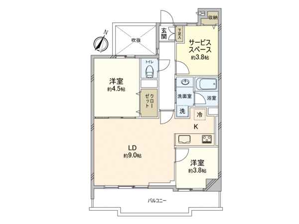 ライオンズガーデン草加旭町 間取り ライオンズガーデン草加旭町 間取り