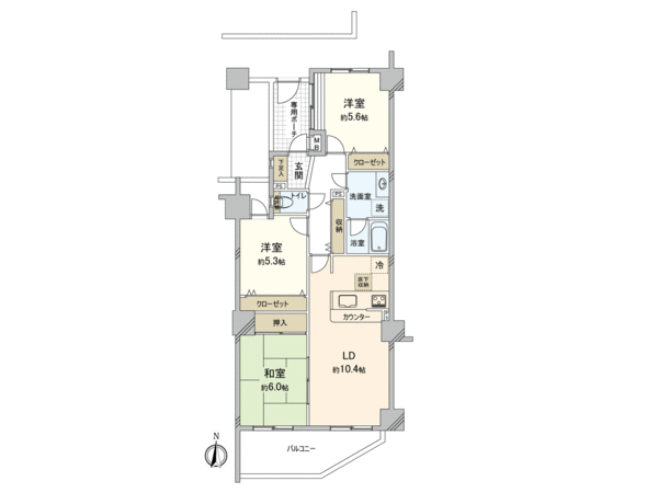 ランジュ草加 間取り ランジュ草加 間取り