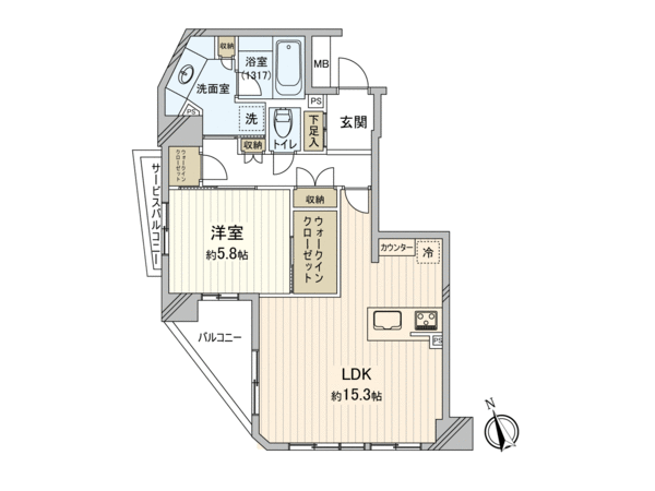 ドレッセ武蔵小山プレヴィ 間取り ドレッセ武蔵小山プレヴィ 間取り