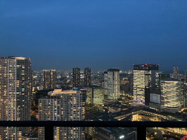 パークタワー晴海 バルコニーからの眺望 パークタワー晴海 バルコニーからの眺望