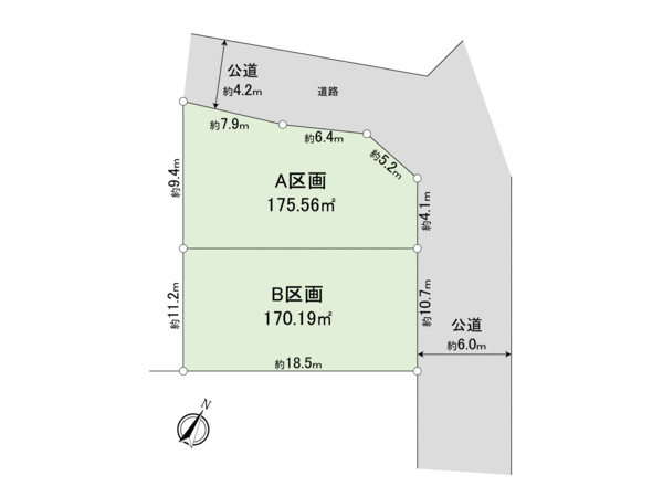 磯子区岡村7丁目(B区画) 地形図 磯子区岡村7丁目(B区画) 地形図