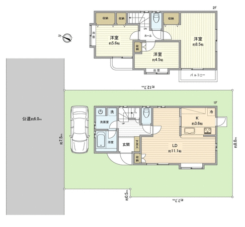 三井のリハウス 霧が丘６丁目 戸建の中古物件情報 Fszxya05