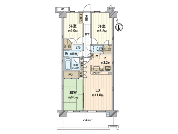 ルセナ川崎 間取り ルセナ川崎 間取り