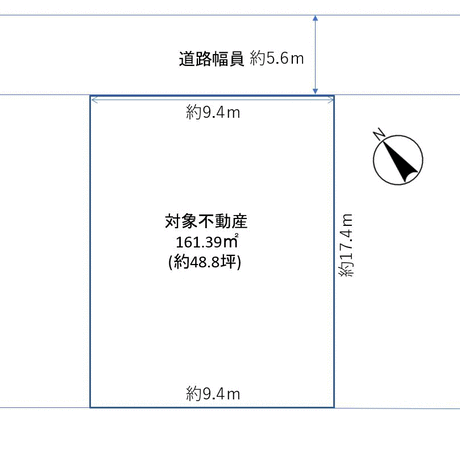 豊中市緑丘4丁目 【土地 1号地】 地形図 豊中市緑丘4丁目 【土地 1号地】 地形図