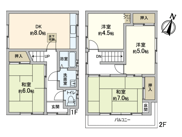 螢池北町1丁目 間取り 螢池北町1丁目 間取り