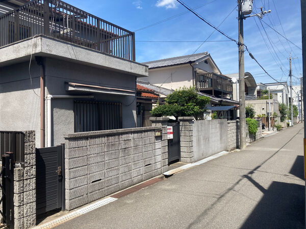 高槻市真上町2丁目 現地写真 高槻市真上町2丁目 現地写真