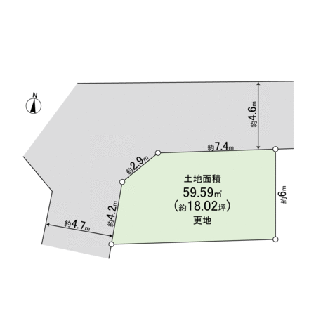 高槻市八幡町 地形図 高槻市八幡町 地形図