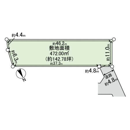 蔵垣内二丁目 土地 間取り 蔵垣内二丁目 土地 間取り