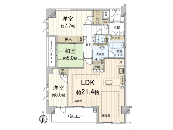 ジオ茨木東宮町 間取り ジオ茨木東宮町 間取り