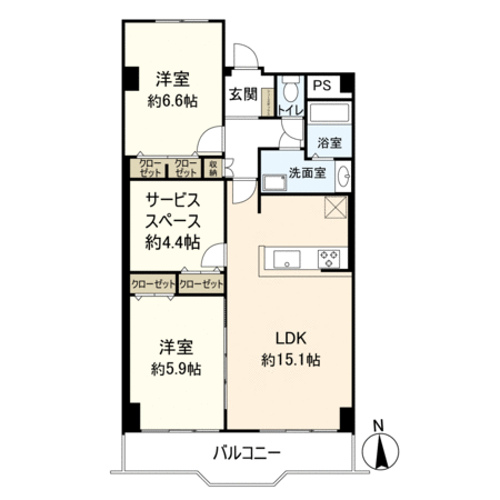 東奈良高層住宅 B棟 間取り 東奈良高層住宅 B棟 間取り