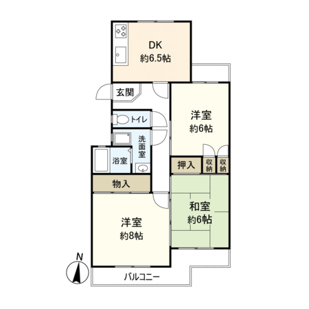 茨木上穂積住宅 1棟 間取り 茨木上穂積住宅 1棟 間取り