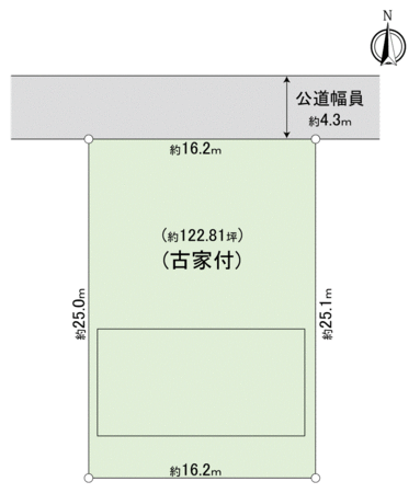宝塚市雲雀丘3丁目 土地 地形図 宝塚市雲雀丘3丁目 土地 地形図