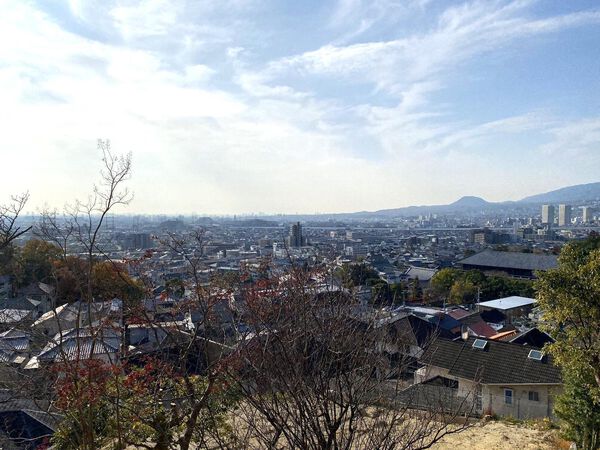 宝塚市中筋山手2丁目 土地 甲山を望む昼間の眺望 宝塚市中筋山手2丁目 土地 甲山を望む昼間の眺望
