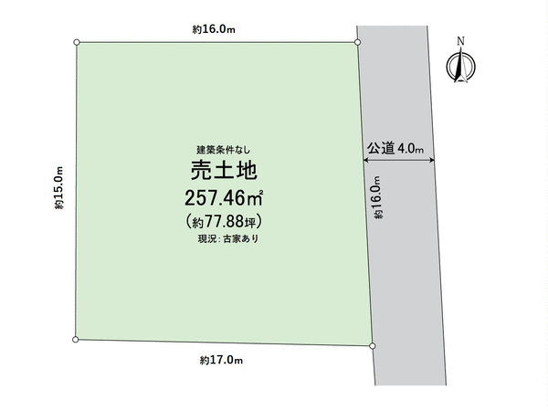 池田市畑5丁目 土地 地形図 池田市畑5丁目 土地 地形図
