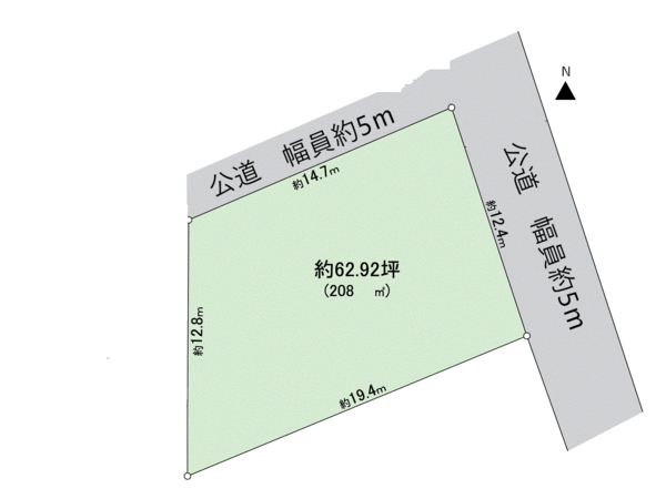 川西市鼓が滝1丁目 土地 地形図 川西市鼓が滝1丁目 土地 地形図