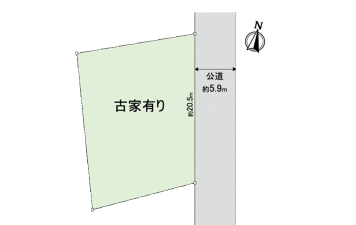 宝塚市仁川台 土地 地形図 宝塚市仁川台 土地 地形図