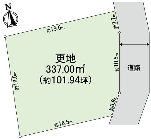 西宮市五月ケ丘・土地 地形図 西宮市五月ケ丘・土地 地形図