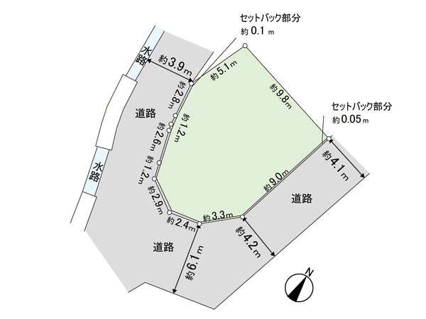 門戸東町 土地 地形図 門戸東町 土地 地形図