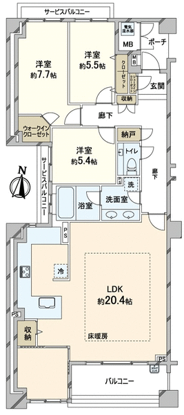 Rojuman住吉山手 东京的房地产 三井房地产realty Fxzw6a12