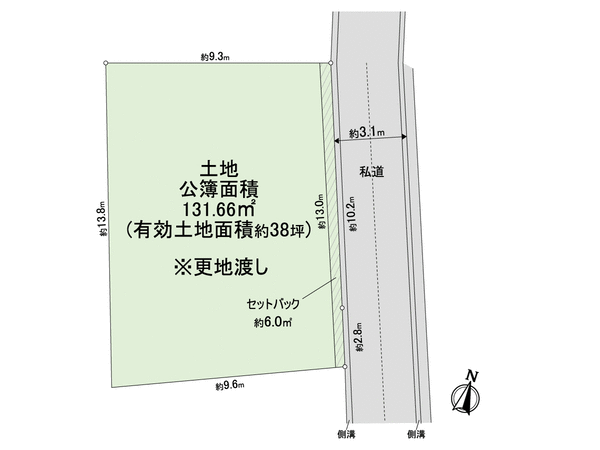 親王塚町 土地 地形図 親王塚町 土地 地形図