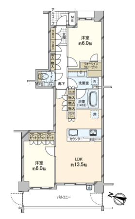 ブランズ芦屋打出小槌 間取り ブランズ芦屋打出小槌 間取り