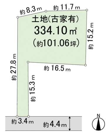 大和郡山市矢田山町 地形図 大和郡山市矢田山町 地形図