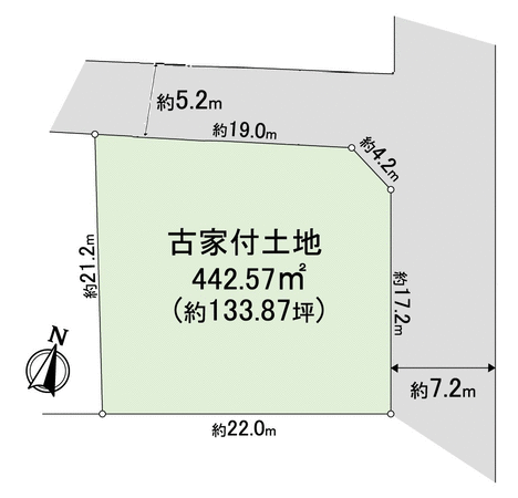 生駒市東生駒4丁目 地形図 生駒市東生駒4丁目 地形図