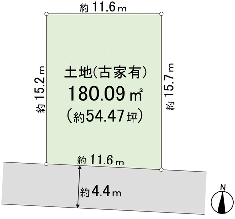 奈良市敷島町2丁目 地形図 奈良市敷島町2丁目 地形図